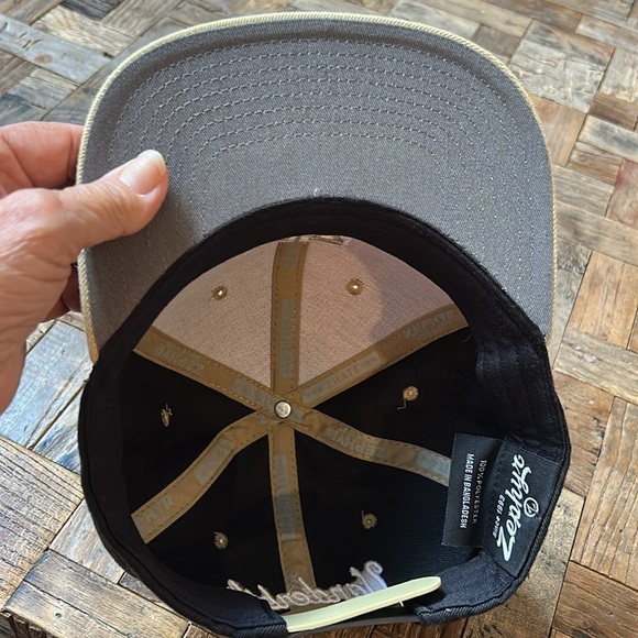 Vanderbilt University Zephyr Flat Brim SnapBack Baseball Hat - Picture 5 of 6